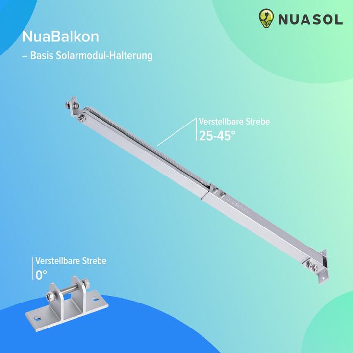 Image du produit Nuasol Support de balustrade pour balcon