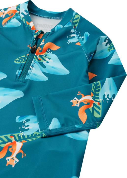 Actual product image Reima Toddler UV T-shirt Tuvalu Deep (68)