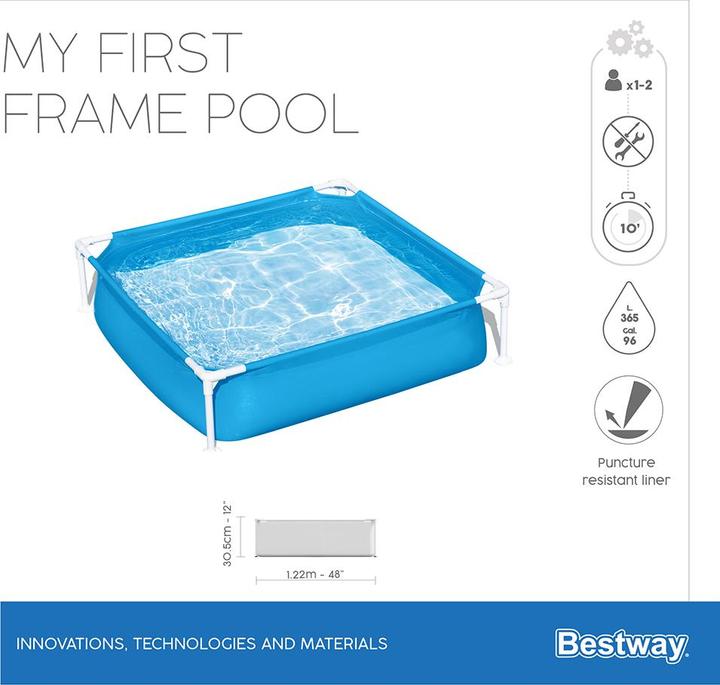 Actual product image Bestway 56217 / 24 (122 x 122 x 30.5 cm)