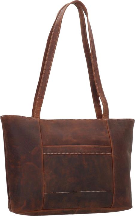 Actual product image Jack kinsky Baltimore 18 leather shoulder bag 34 cm