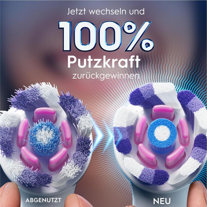 Actual product image Oral-B iO Strahlendes Weiss, Original Aufsteckbürsten (8 x)