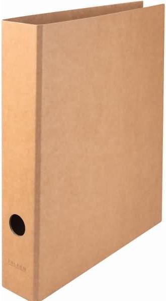 Falken PURE folder brown cardboard 5,0 cm DIN A4 (A4, 50 mm, 1 Piece)