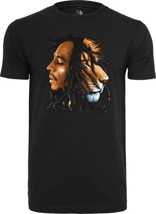 Immagine prodotto Mister Tee Maglietta con la faccia da leone di Bob Marley (S)