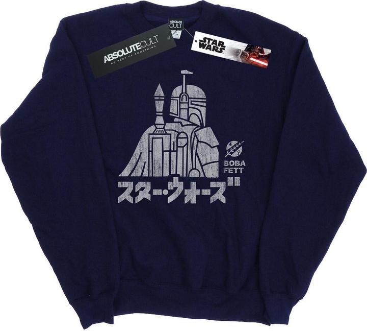 Star Wars Kanji Boba Fett Sweatshirt Jungen