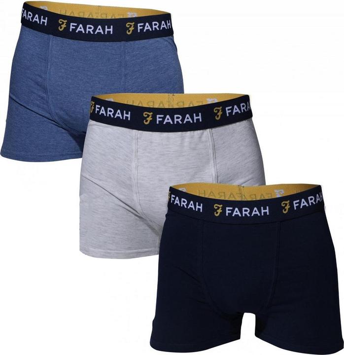 Image du produit Farah - Boxers LOMLI - Homme (XXL, Lot de 3)