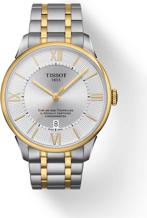 Tissot Chemin Des Tourelles automatico Gent Cosc (Orologio da polso analogico, Fatto in Svizzera, 42 mm)