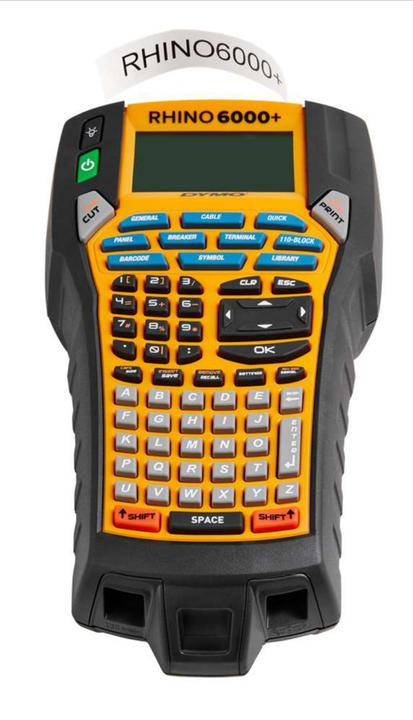 Produktbild Dymo Rhino 6000 im stabilen Hartschalenkoffer