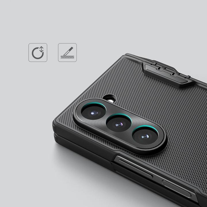 Produktbild Nillkin Super Frosted Shield Fold Magnetic Case for Samsung Galaxy Z Fold 6 5G with stylus holder an (Samsung Galaxy Z Fold6)