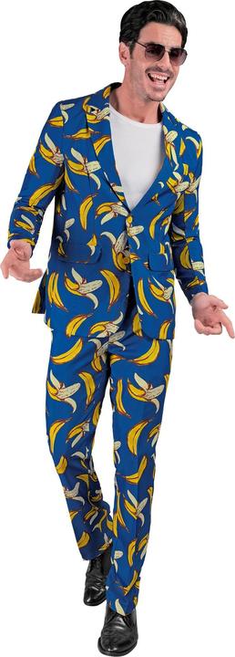 Immagine prodotto Widmann Abito da festa con giacca e pantaloni con motivo a banana al neon (S)