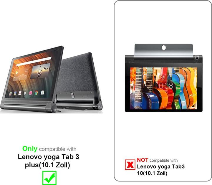 Actual product image Cadorabo Chain case for Lenovo Yoga Tab 3 PLUS (10.1 Zoll) necklace cover adjustable