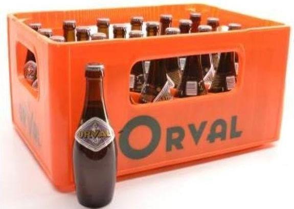 Produktbild Orval Blonde sur Lie (24 x 33 cl)