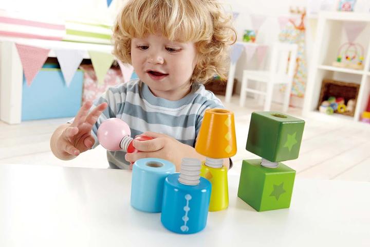 Actual product image Hape Screw blocks