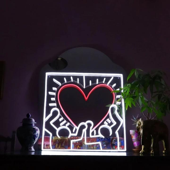 YellowPop Keith Haring Radiant Heart (244 lm)