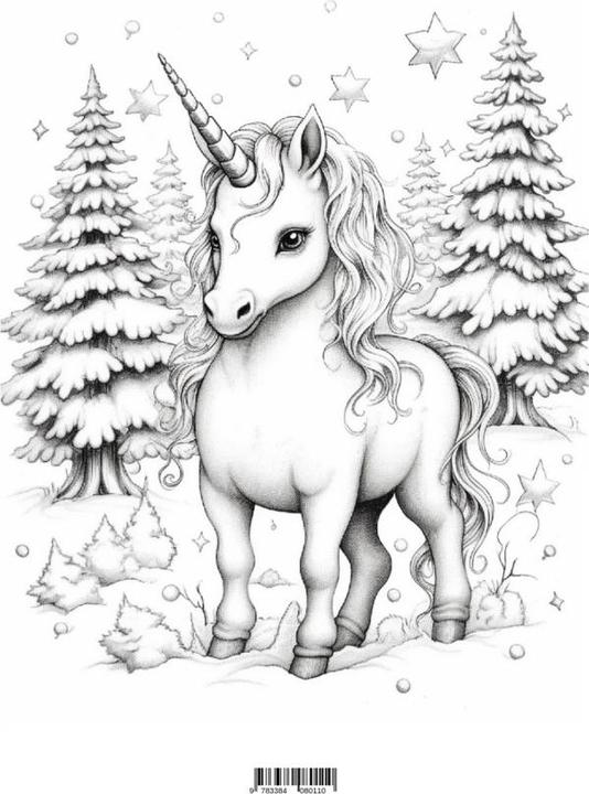 Actual product image Frohe Einhorn-Weihnachten