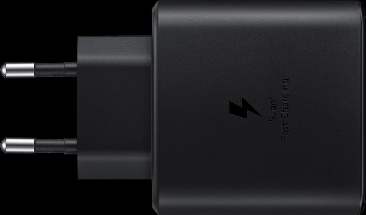 Actual product image Samsung Wall Charger TA845 45W 1x Type-C Retail - Black EU