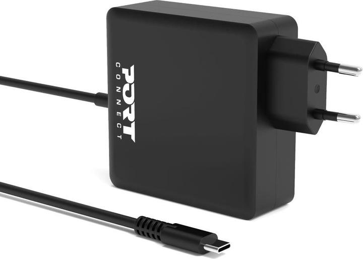 Produktbild Port Designs 900097B-EU Ladegerät für Mobilgeräte Schwarz (65 W)