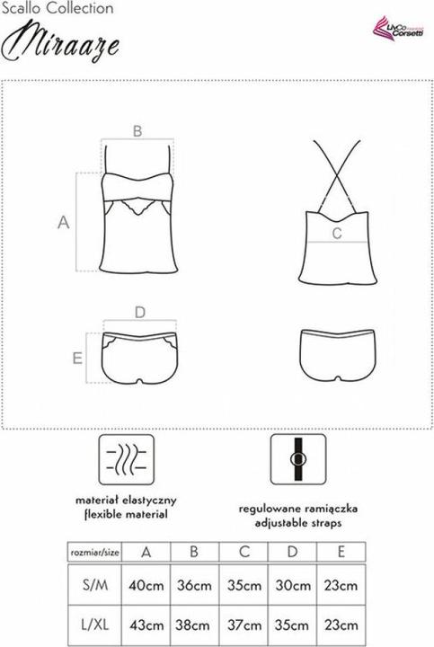 Immagine prodotto Livia Corsetti Set sexy modello 146113 (S, M, S/M)