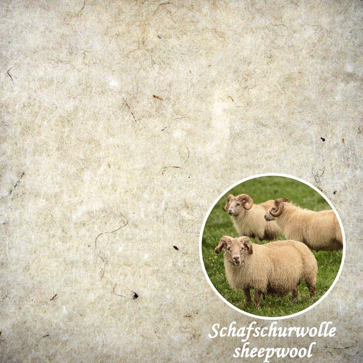 Actual product image Erwin Müller Organic virgin wool (200 x 200 cm)
