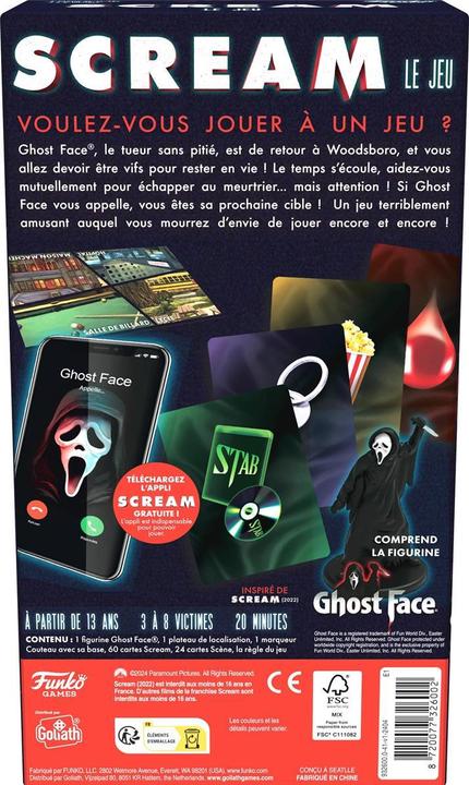 Produktbild Funko Scream The Game, f (Französisch)
