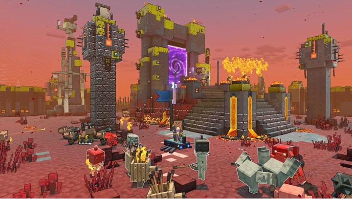 Actual product image Nintendo Minecraft Legends - Deluxe Edition (Switch, Multilingual)