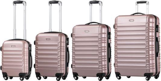 Produktbild Juskys Hartschalen Kofferset Rom (120 l, Handgepäck (bis 50l), M (50 - 90l), L (90 - 115l), XL (ab 115l))