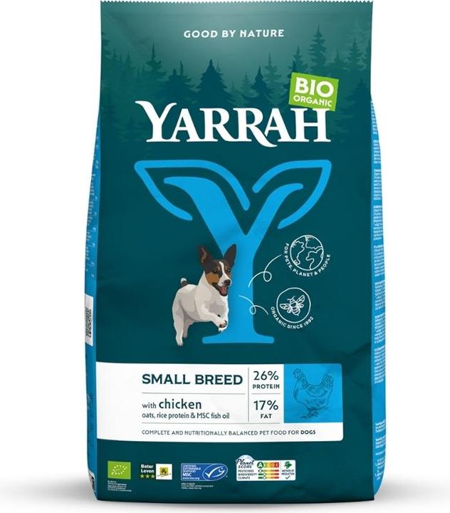 Image du produit Yarrah Croquettes Bio Adult au poulet Small Breed, 5 kg (Adulte, 1 pcs, 5000 g)