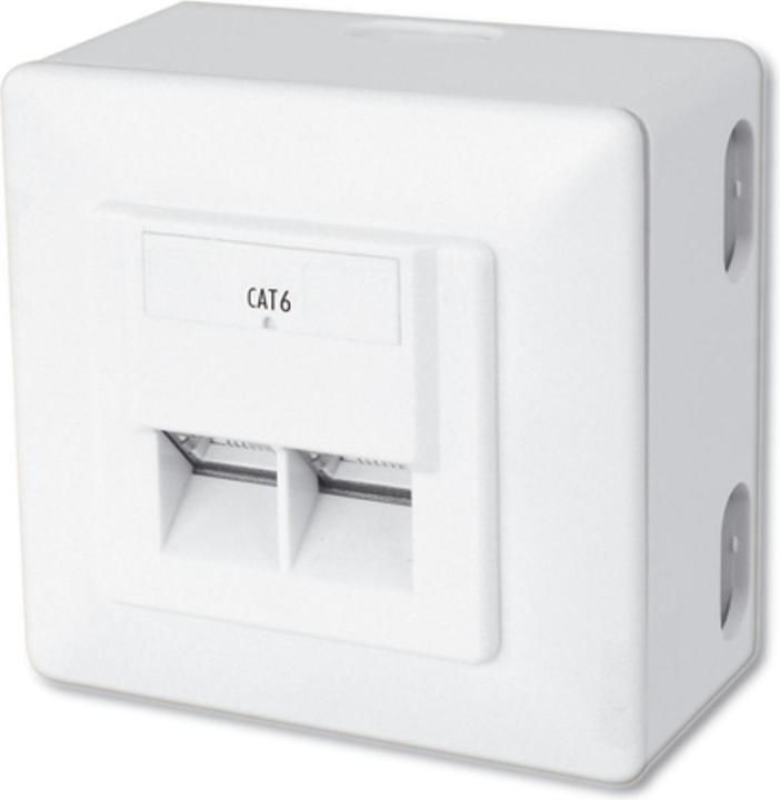 Actual product image Digitus 5x surface-mounted data connection box (Extender)