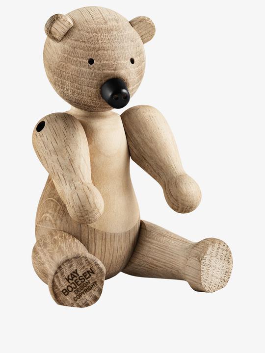Actual product image Kay Bojesen Wooden bear medium (16 x 10.5 x 25 cm)