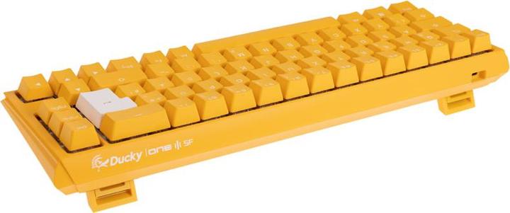 Produktbild Ducky One 3 Yellow SF gaming keyboard, RGB LED - MX-Silent-Red (DE, Kabelgebunden)