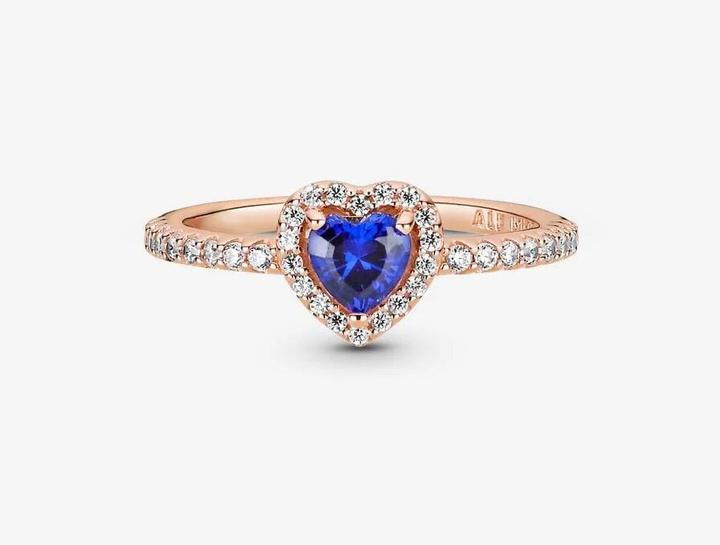 Image du produit Pandora Bague coeur scintillant en (54, Argent 925)