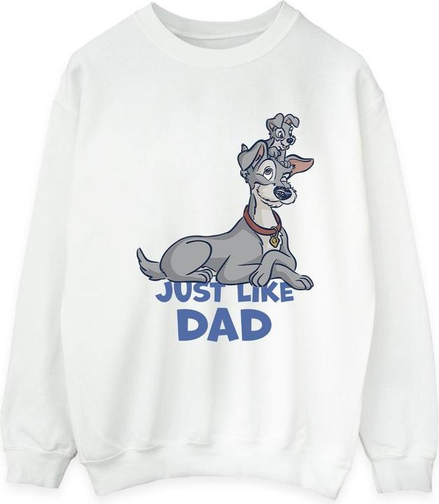 Produktbild Disney Lady And The Tramp Just Like Dad Sweatshirt (L)