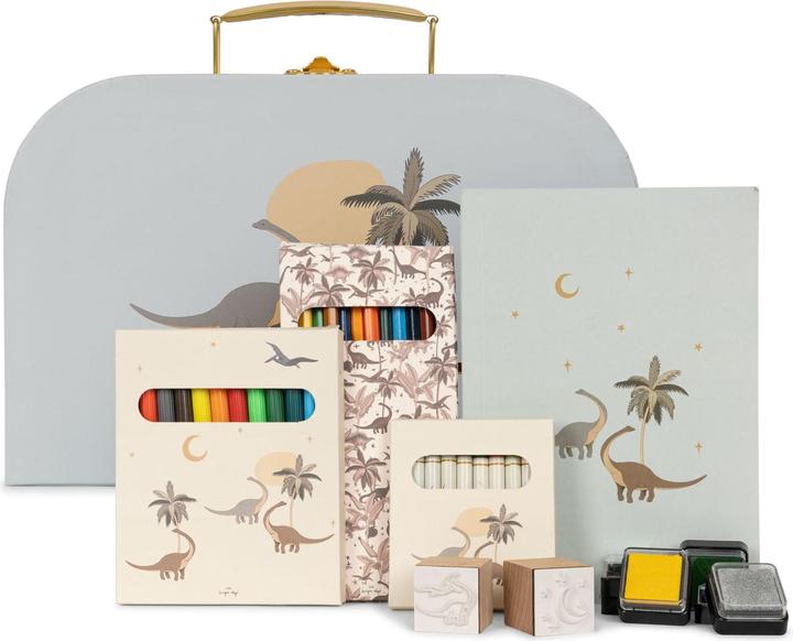 Image du produit Konges Slojd Kit d'artiste Dans la valise Dino