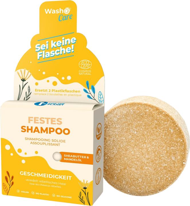 Produktbild Washo Festes Shampoo Geschmeidigkeit (200 ml, Festes Shampoo)