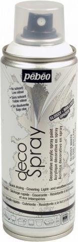 Produktbild Pebeo DecoSpray Glänzende Acrylfarben (Glänzend weiss, 200 ml)
