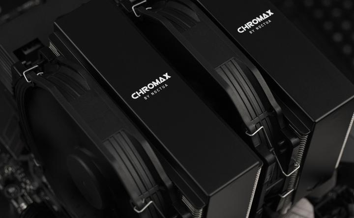 Actual product image Noctua NA-HC4 chromax.black processor heat sink