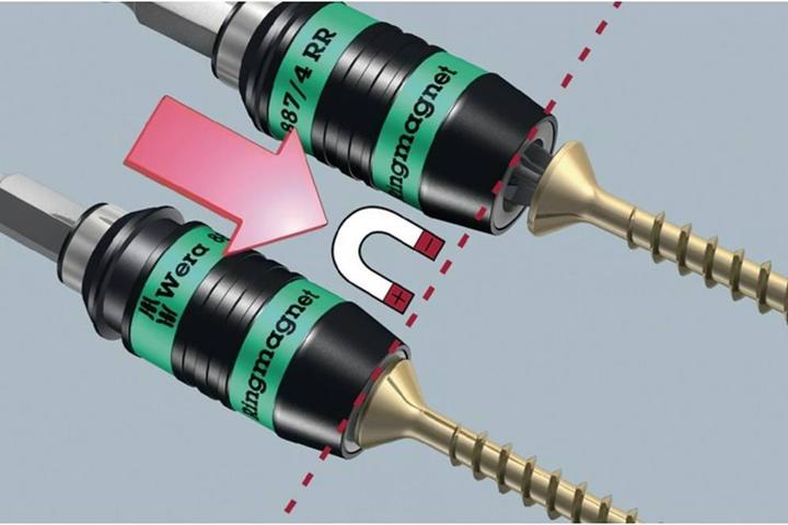 Actual product image Wera 887/4 Ring Rapidaptor (1/4")