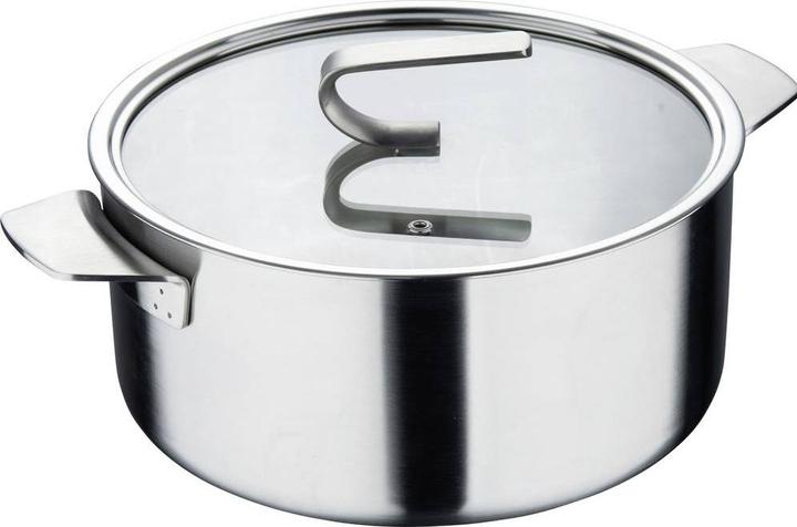 MasterPRO BGMP-1665-MM Kochtopf 200 mm (20 cm, Kochtopf, Edelstahl)