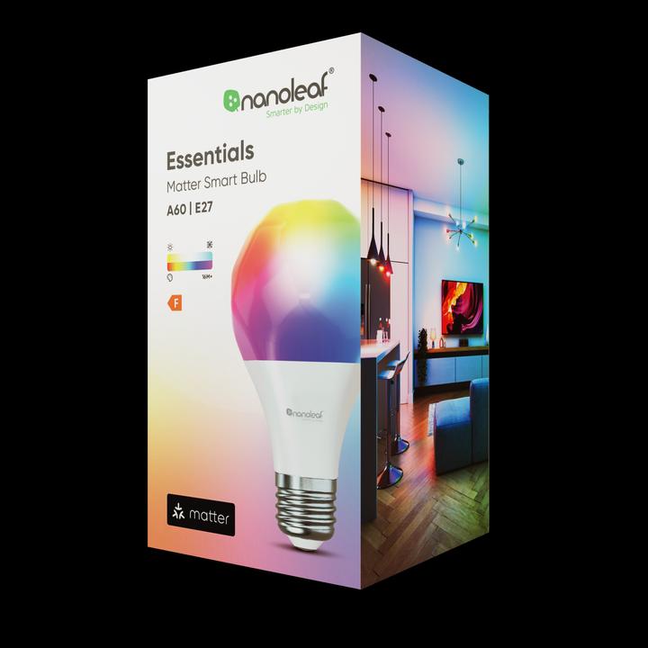Actual product image Nanoleaf Matter Smart Bulb (E27, 8.50 W, 806 lm, 1 x, F)
