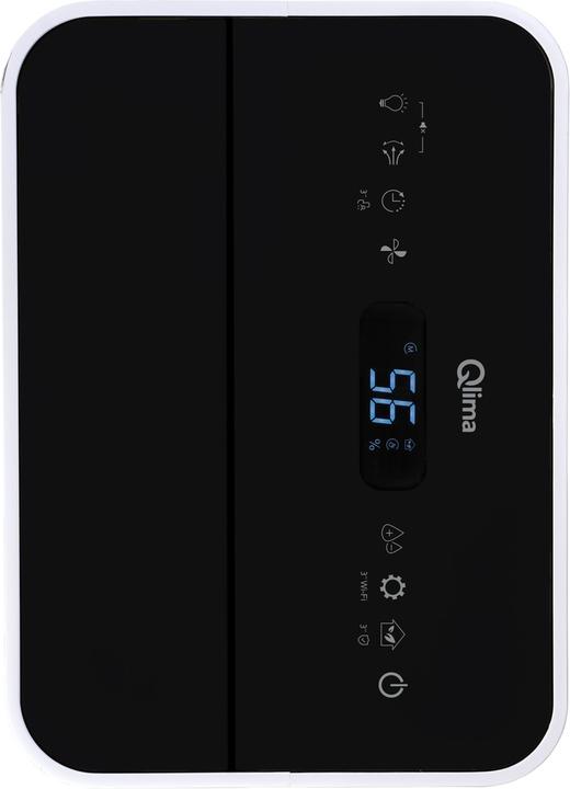 Immagine prodotto Qlima D 820 A Smart -Luchtontvochtiger - 20 L/Dag - Timerfunctie - Hygrometer - Geschikt voor Woonkamer, S (130 m², 20 l/24h)