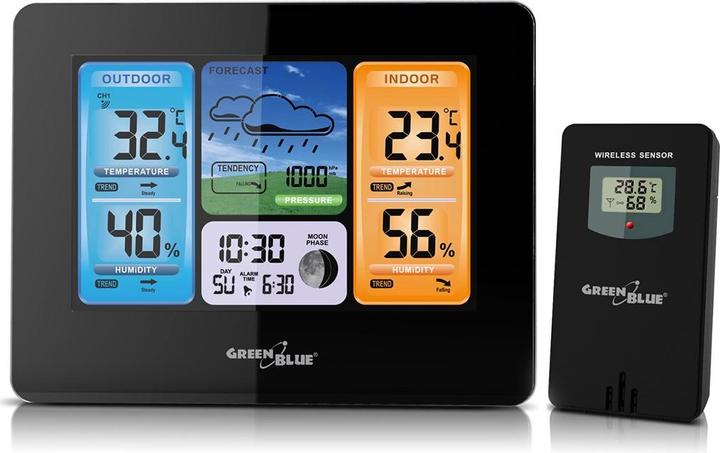 Produktbild Greenblue GB526 Digitale Wetterstation Batterie
