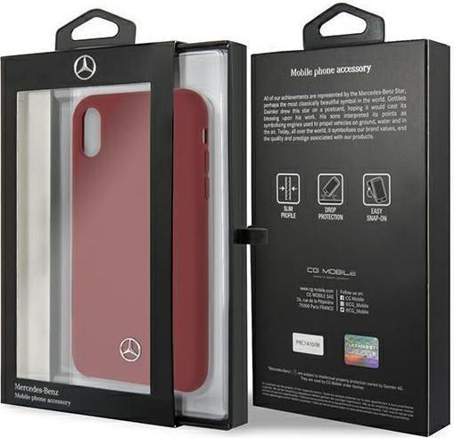 Image du produit Mercedes-Benz Couverture rigide en silicone (Apple iPhone XR)