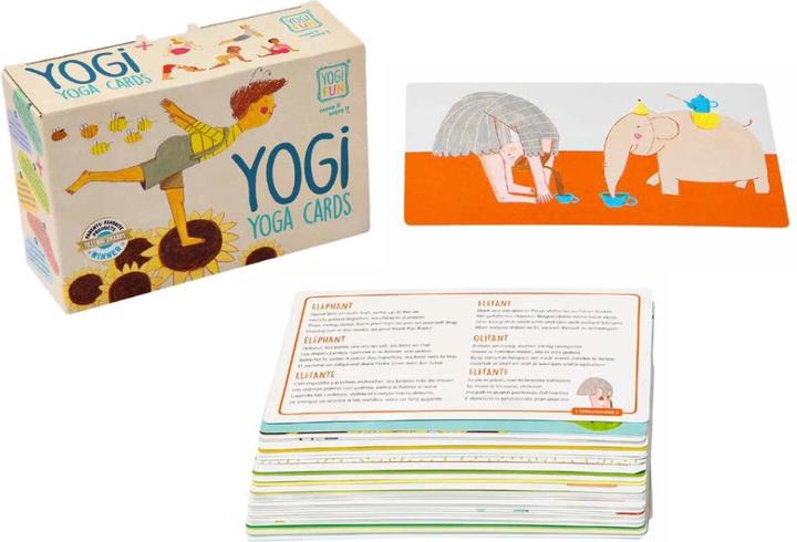 Produktbild Yogi Fun Yoga Karten (Deutsch, Französisch, Italienisch, Englisch)