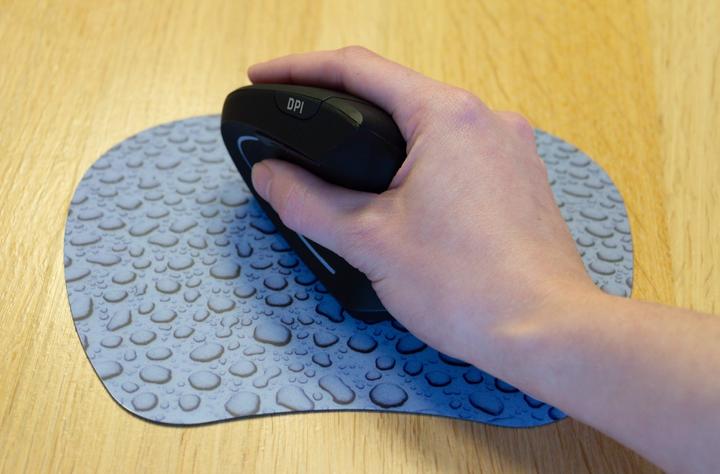 Produktbild Q-Connect Maus ergonomisch schwarz kabellos (Kabellos)