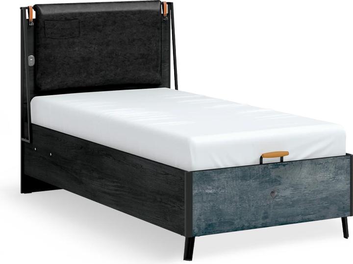 Image du produit Cilek Lit Dark Metal Line (100 x 200 cm)