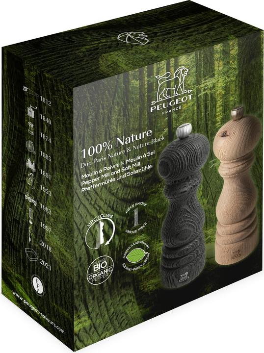 Image du produit Peugeot Paris Duo Nature (Sel, Poivre)