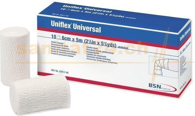 BSN Universal bandages 5 m x 10 cm, white