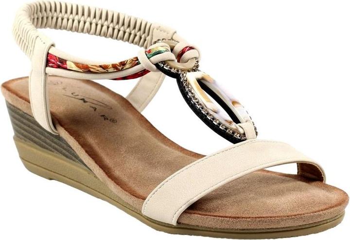Produktbild Lunar Sandalen mit Keilabsatz Genoa (39)