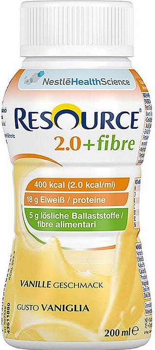 Image du produit Resource 2.0 Fibre Drink Vanille (Vanille, 4 pcs, 888 g)