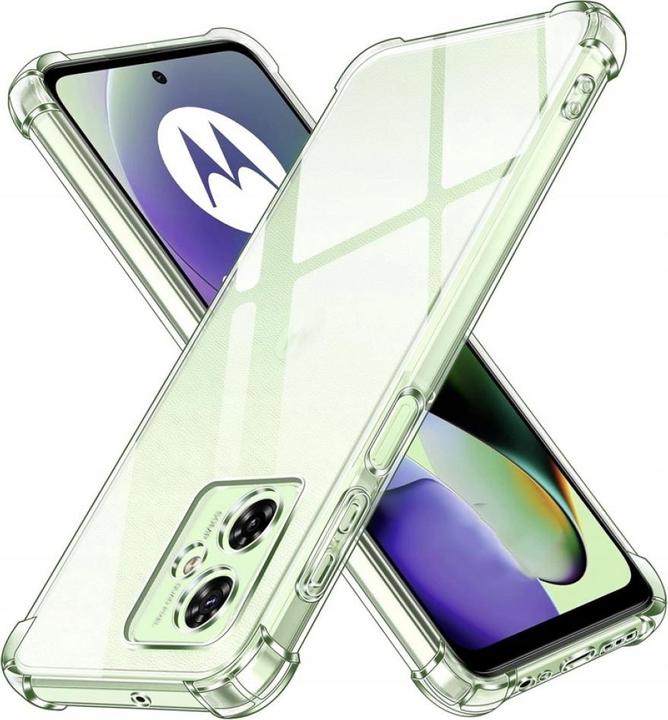Actual product image Screenguard Motorola Moto G54 5G Case Crystal Soft Airbag Bumper (Motorola Moto G54)