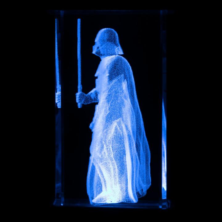 Image du produit Paladone Products Dark Vador Holographic Light HOME